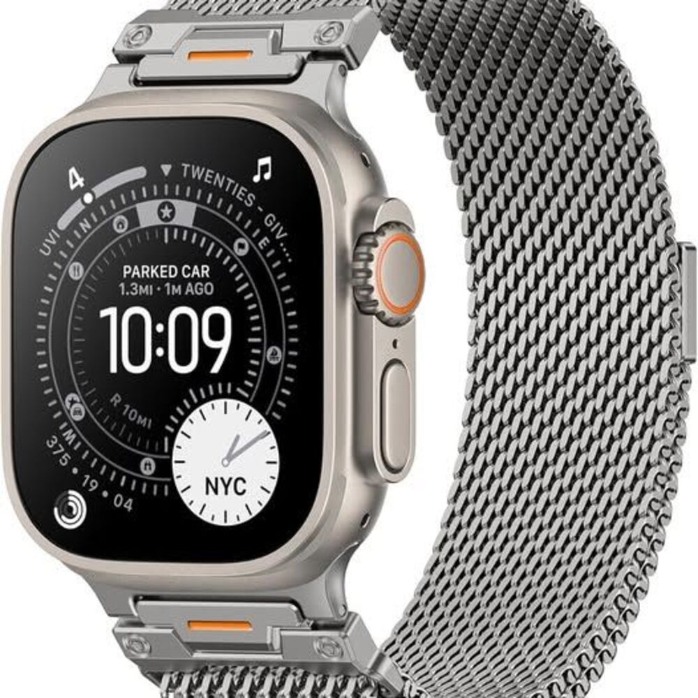 NEW Stainless Steel Milanese Mesh Magnetic Apple Watch Band